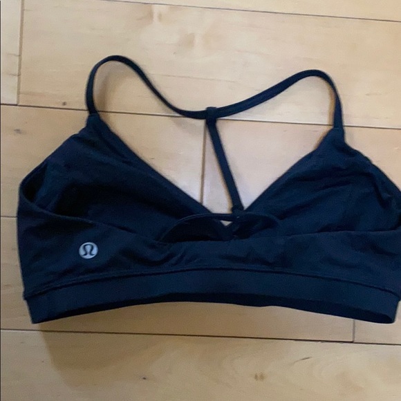 Lululemon SE black single strap singlet bra 4 - Picture 2 of 3